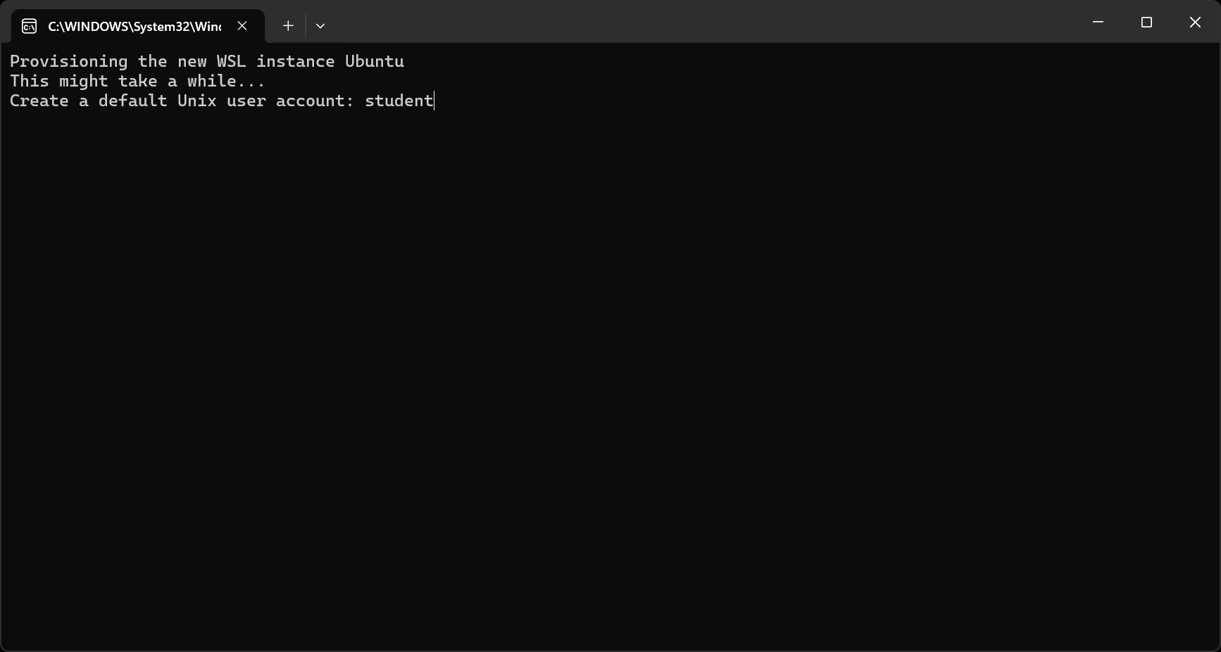 The Ubuntu Installer auto-running after a system restart.
