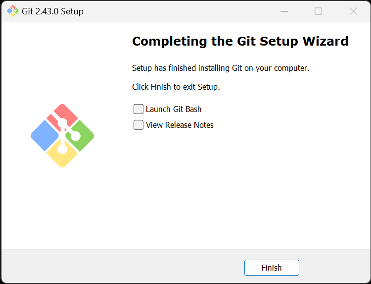 You've completed the installation of Git on Windows, great work. Now on to Ubuntu!